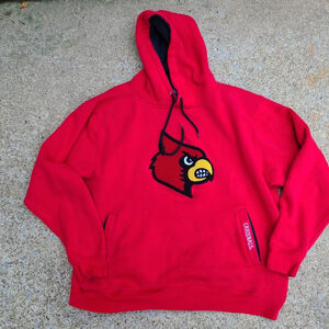vintage louisville cardinals sweatshirt embroidered XL